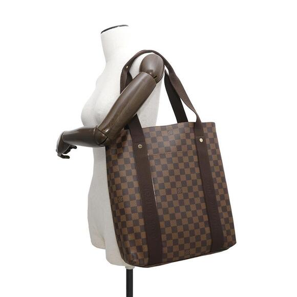 LOUIS VUITTON Brown Damier Tote Bag - Picture 4 of 12